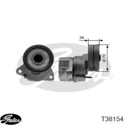 Натягувач приводного ременя T38154 Gates