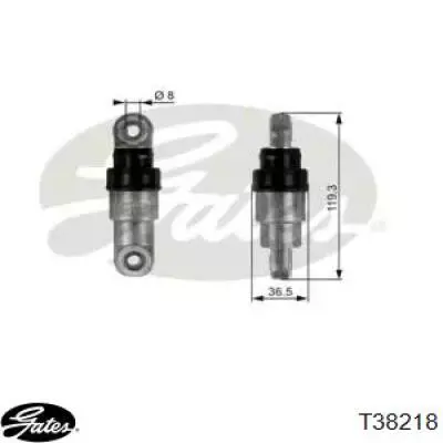 Купить T38218 Gates Натяжитель приводного ремня