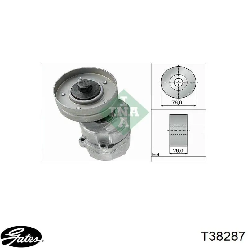 Роликовий модуль натяжителя ремня Magneti Marelli MPQ0181 цена, от 16.90 USD
