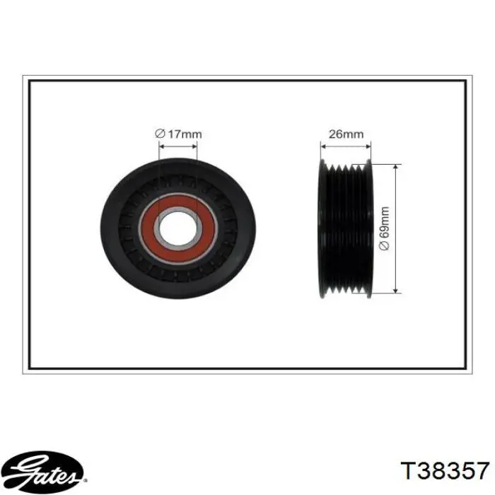 Роликовий модуль натяжителя ремня Mazda L37215980 цена, от 40.01 USD