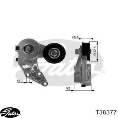 Натяжитель приводного ремня T38377 Gates