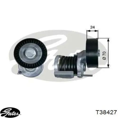 Натяжитель приводного ремня T38427 Gates