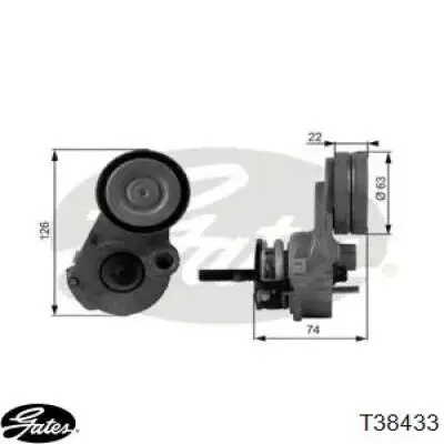 Натяжитель приводного ремня T38433 Gates