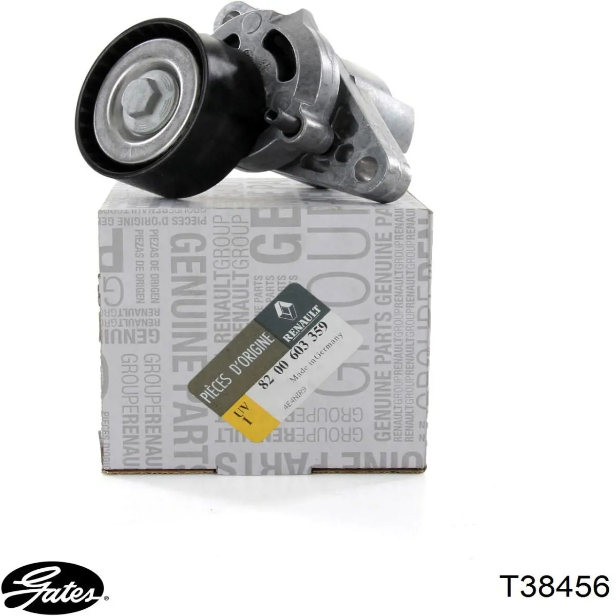 Натяжная планка поликлинового ремня Renault (RVI) 8200403954