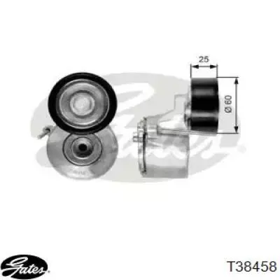 Роликовий модуль натяжителя ремня BGA DC1418 цена, от 27.73 USD