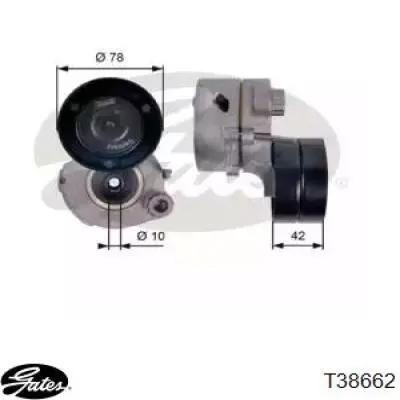 Натяжная планка поликлинового ремня Gates T38662