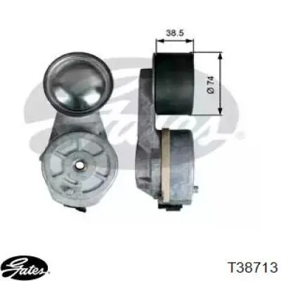 T38713 Gates Натяжитель клинового ремня