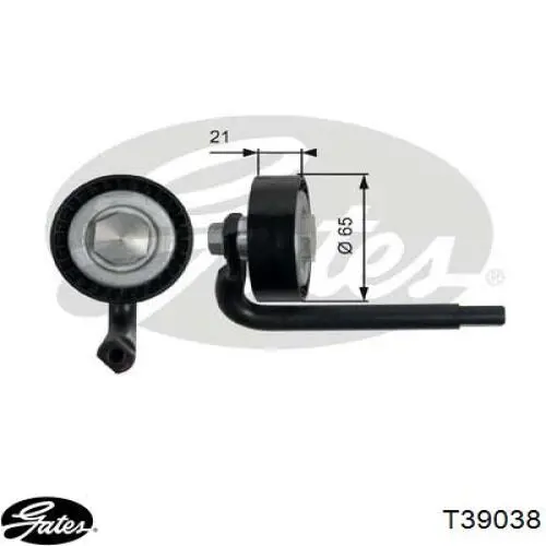 Натяжной ролик Febi 106365 цена, от 41.33 USD