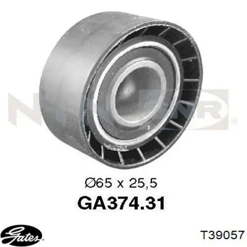 MPQ0273 Magneti Marelli Ролик натяжителя ремня агрегатов