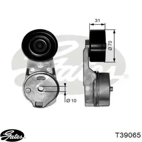 Натяжитель приводного ремня T39065 Gates