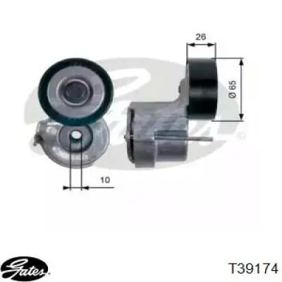 Натяжитель приводного ремня T39174 Gates