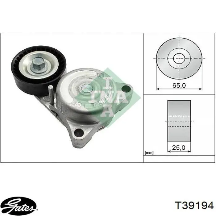 Compre 500659 Caffaro Reguladora de tensão da correia de transmissão