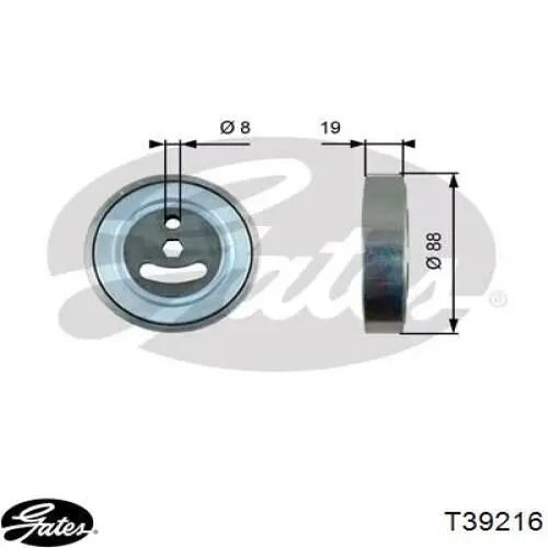 Купить 49187 Continental/Siemens Натяжной ролик