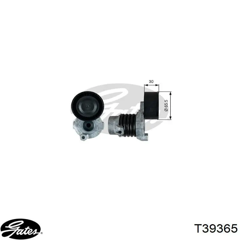 ABTTO1024 Tenacity Амортизатор натяжителя приводного ремня