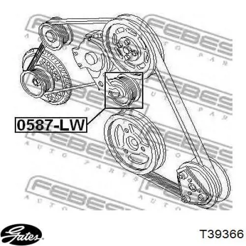 Роликовий модуль натяжителя ремня NTY RRKCH002 цена, от 16.58 USD