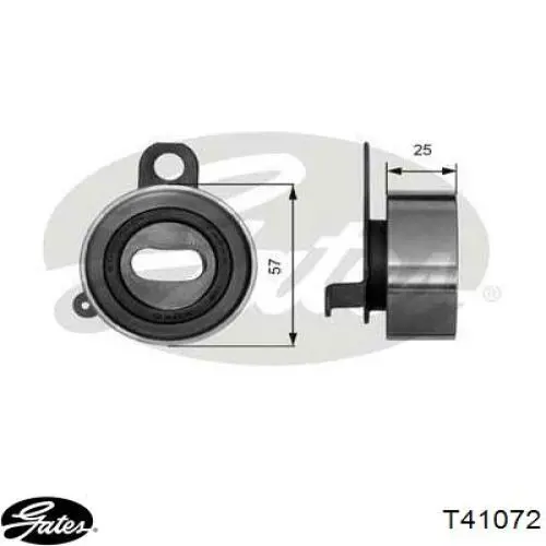 Ролик ГРМ T41072 Gates