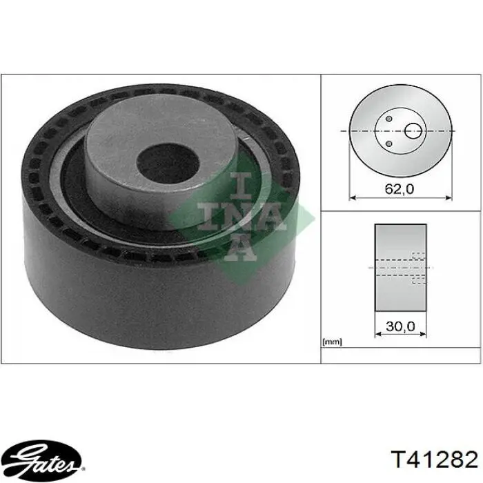 Купить T41282 Gates Натяжной ролик