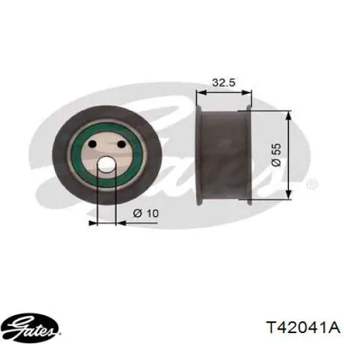 Ролик ГРМ T42041A Gates