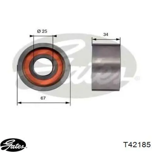 Паразитный ролик ГРМ 083059 Peugeot/Citroen