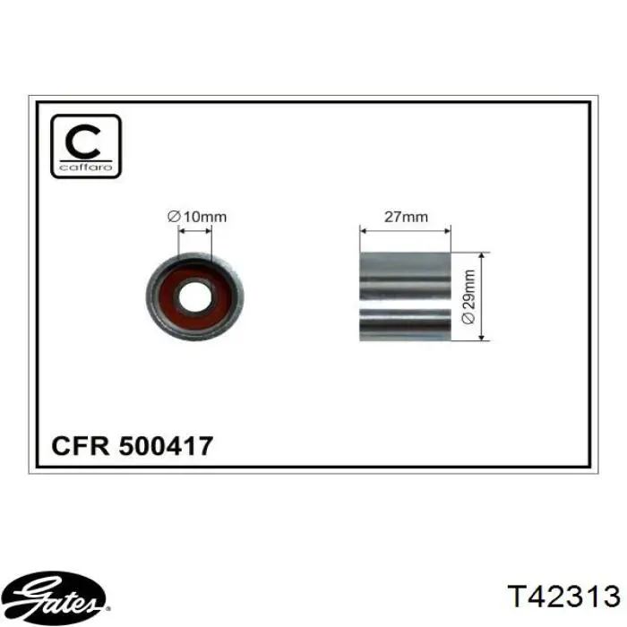 Паразитный ролик ГРМ 40199 Febi