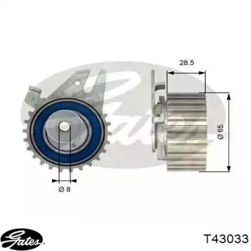 Ролик ГРМ T43033 Gates