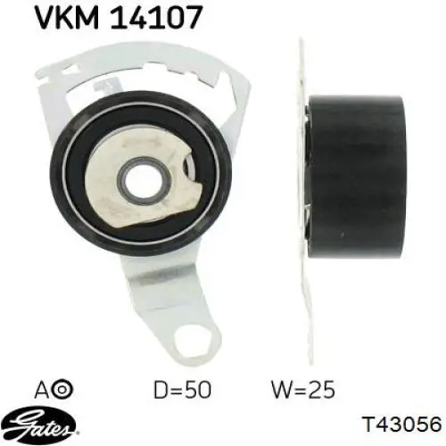 Ролик натяжителя ремня газораспределения DP Group DP11551 цена, от 15.03 USD