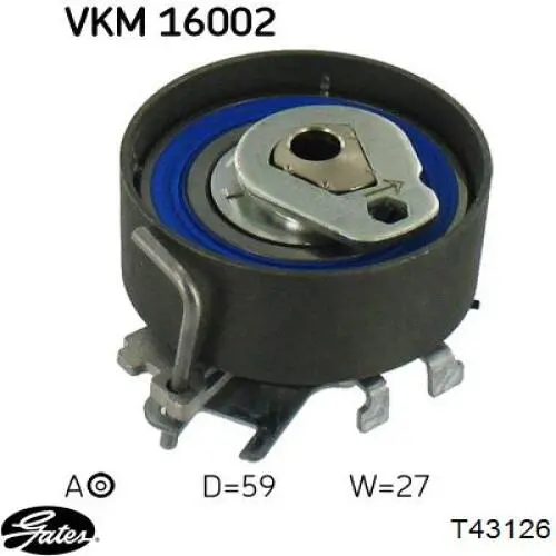 Купить 80142 Asam Ролик натяжителя газораспределительного ремня