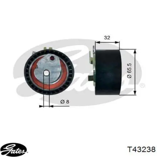Купить 8200623883 Renault (RVI) Ролик натяжителя газораспределительного ремня