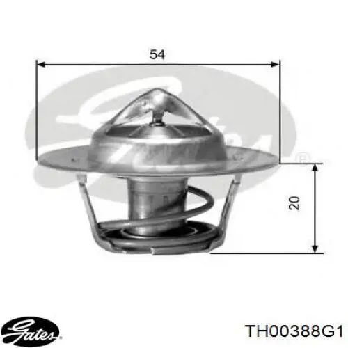 Термостат в корпусе Gates TH00388G1 цена, от 6.07 USD
