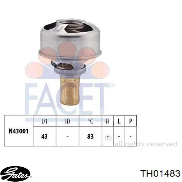 Термостат в корпусе Renault (RVI) 7700722762 цена, от 5.33 USD