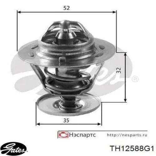 Купить 670044 Maxgear Автомобильный термостат