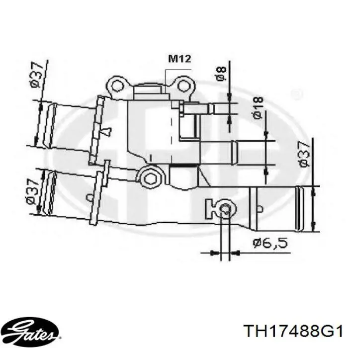 Купить VETH659088J Vernet Автомобильный термостат