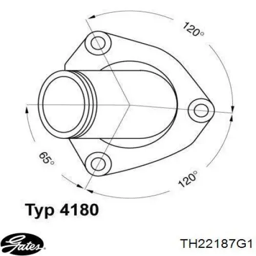 Купить 90322033 General Motors Автомобильный термостат