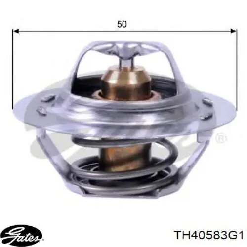Кожух термостата Gates TH40583G1 цена, от 28.28 USD