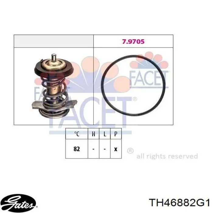 ORK504110432 GP Корпус термостата в сборе
