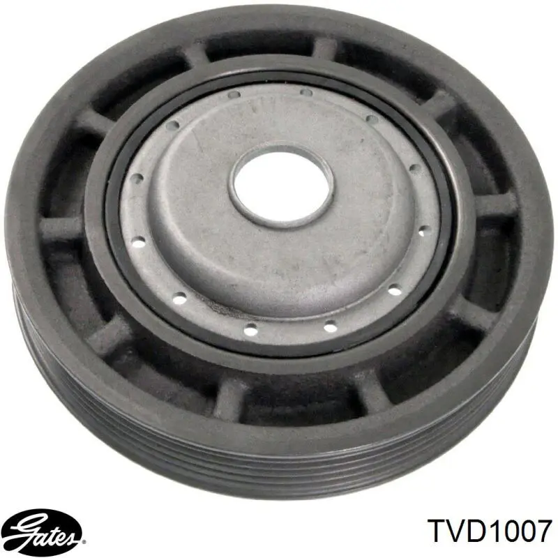 Шкив коленвала (демпфер) Gates TVD1007 цена, от 43.23 USD