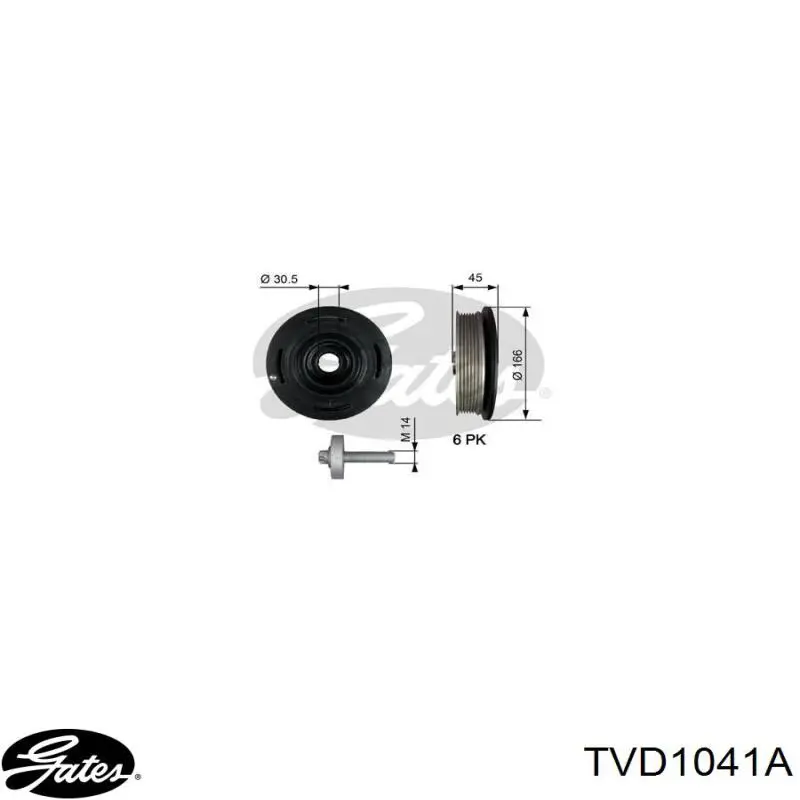 Купить 8200207436 Renault (RVI) Шкив-демпфер коленвала