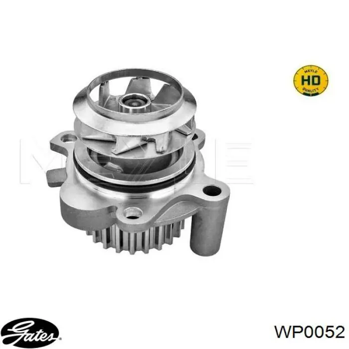 Помпа охлаждения Gates WP0052 цена, от 22.55 USD