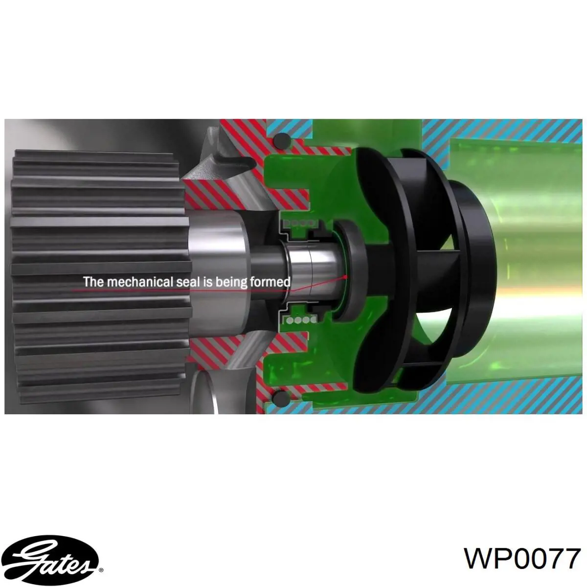 Помпа WP0077 Gates