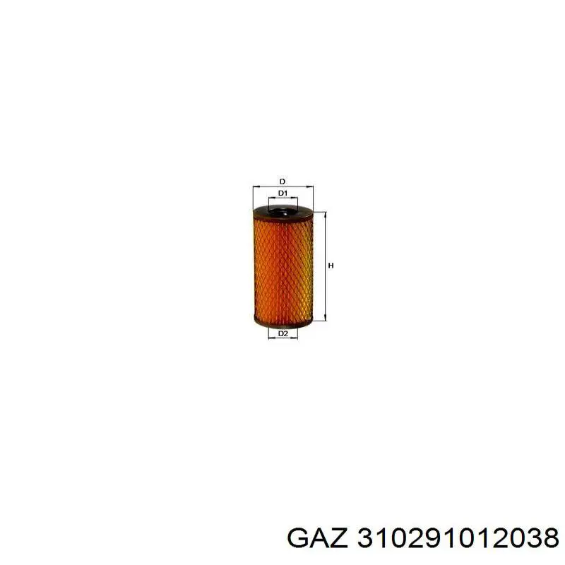 310291012038 GAZ Масляный фильтр двигателя