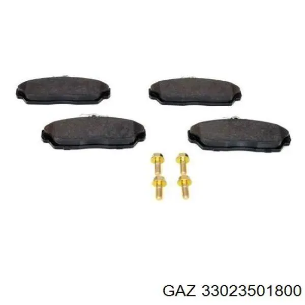 Купить 33023501800 GAZ Колодки тормозные