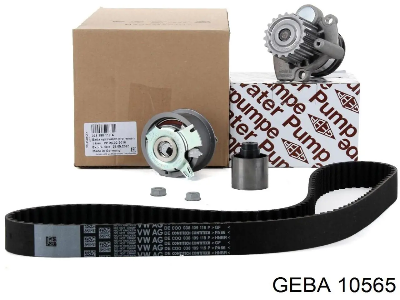 Купить 10565 Geba Насос охлаждения
