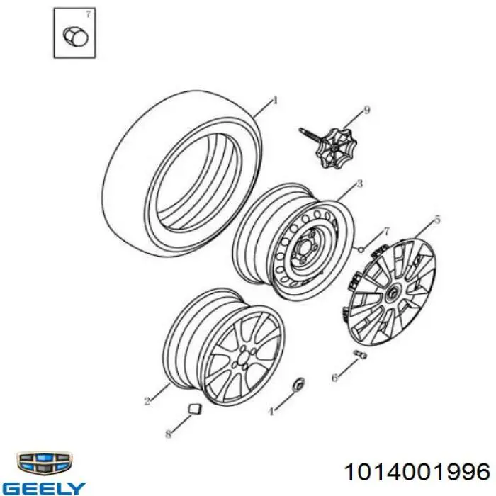  1014001996 Geely