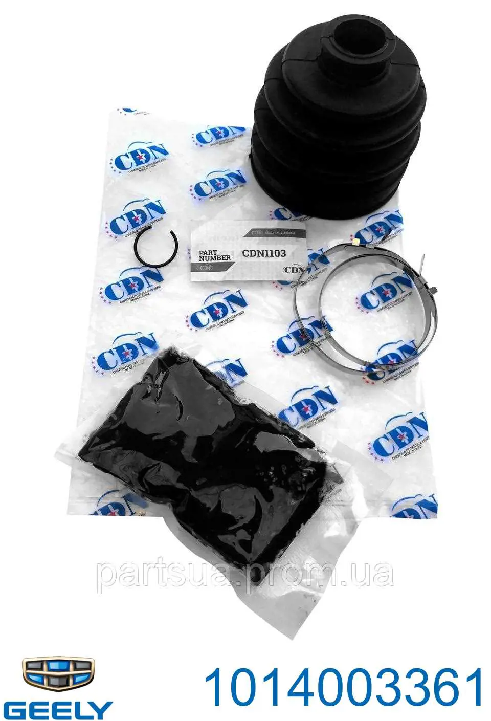 Пыльник ШРУСа наружный 1014003361 Geely
