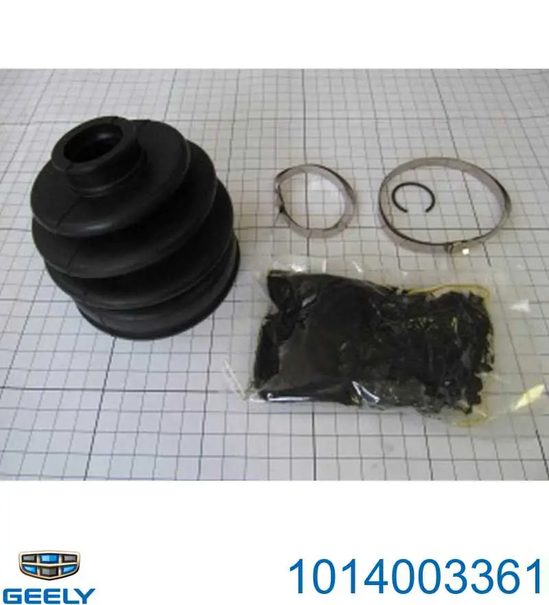 Пыльник ШРУСа передней полуоси наружный Geely 1014003361