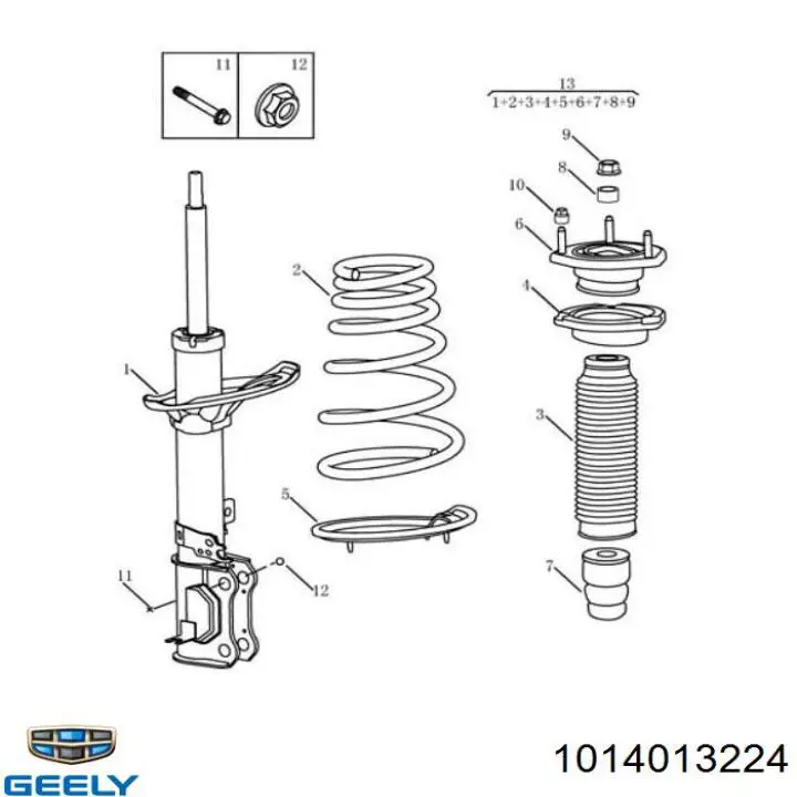  1014013224 Geely