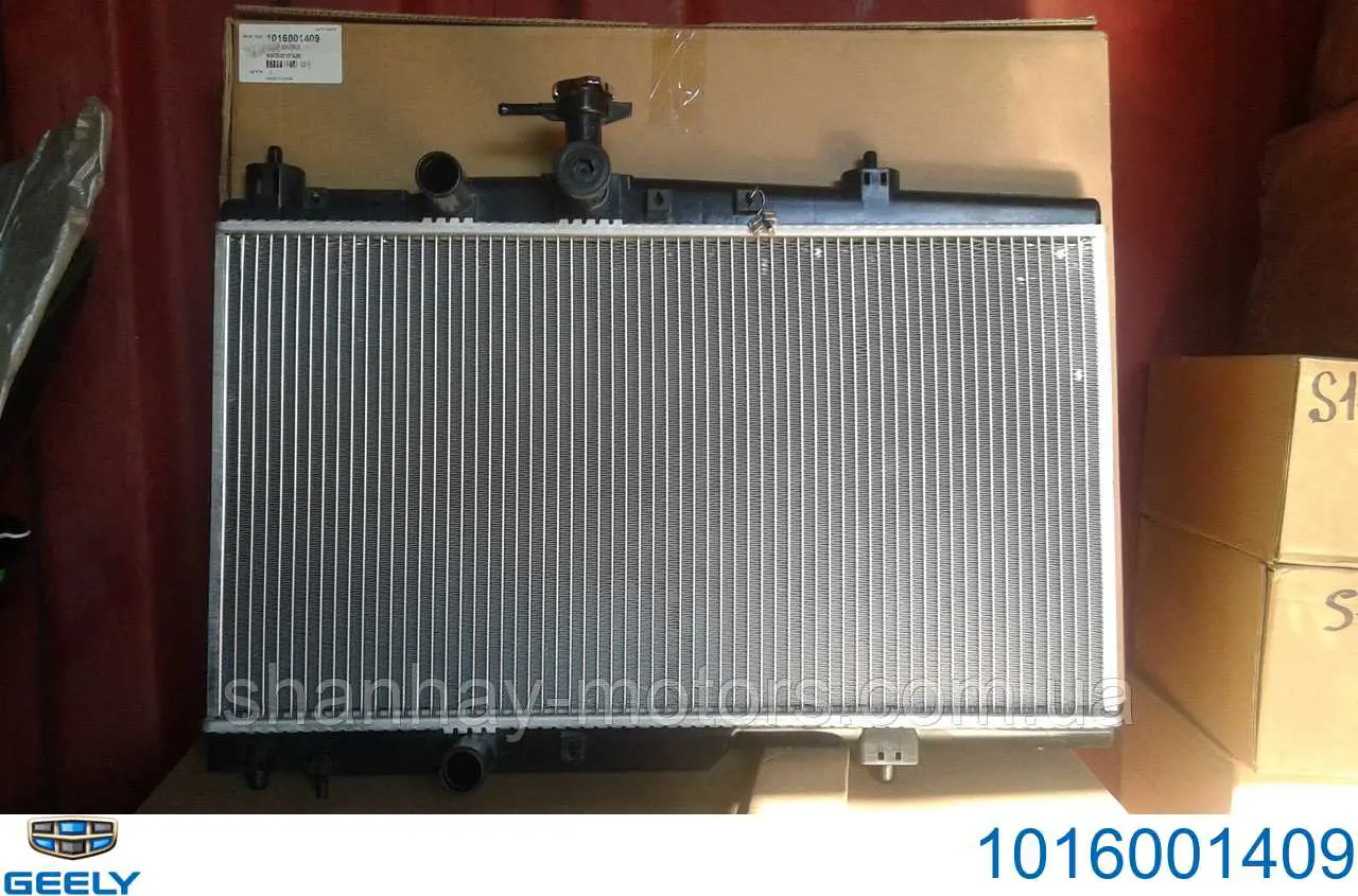 Радиатор 1016001409 Geely