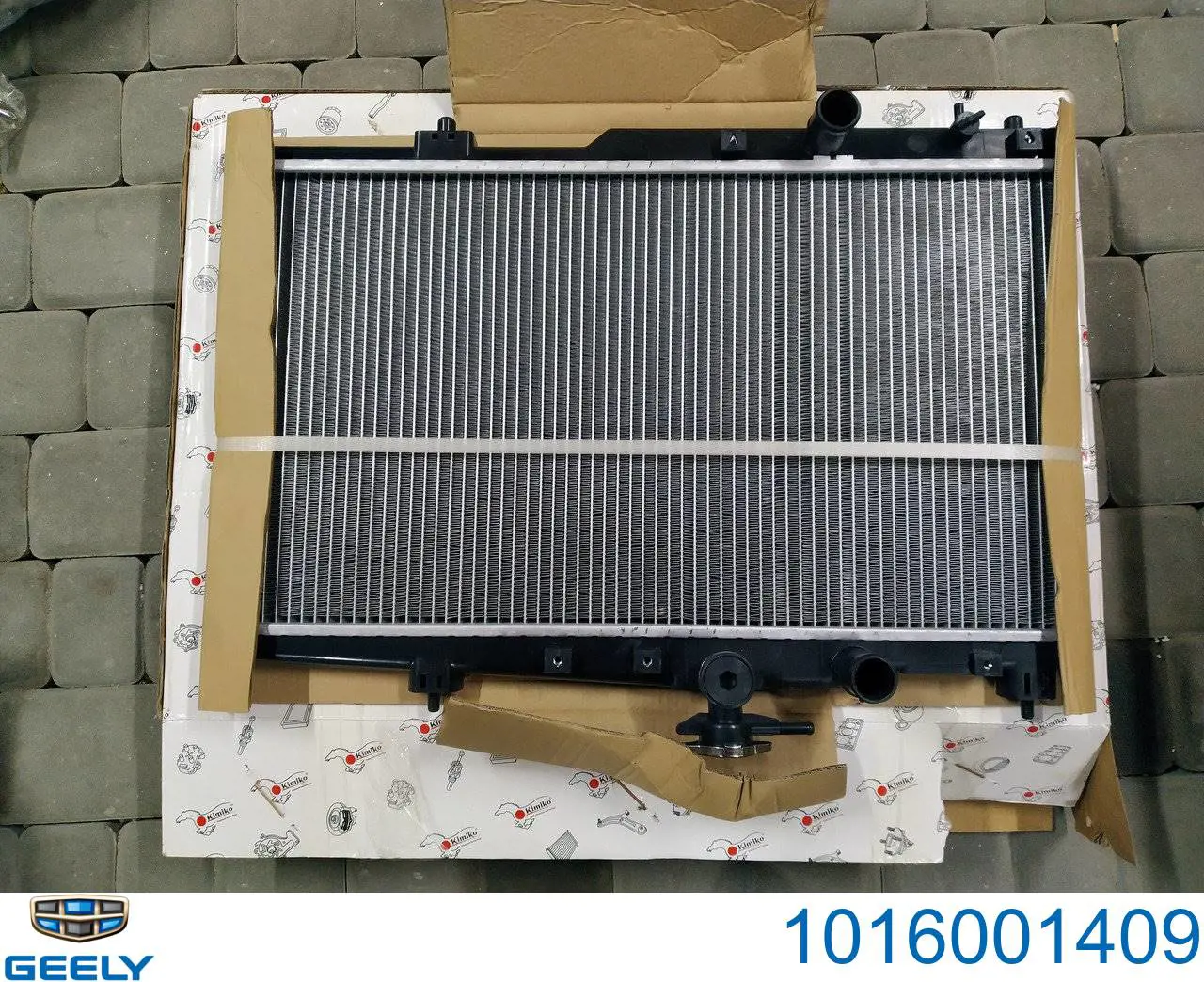 1016001409 Geely Радиатор основной