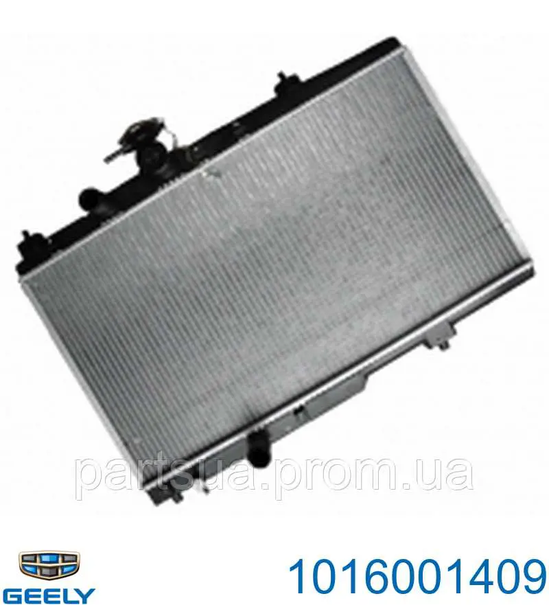 Купить 1016001409 Geely Радиатор водяной