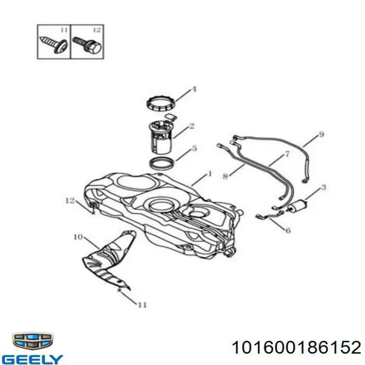 101600186152 Geely